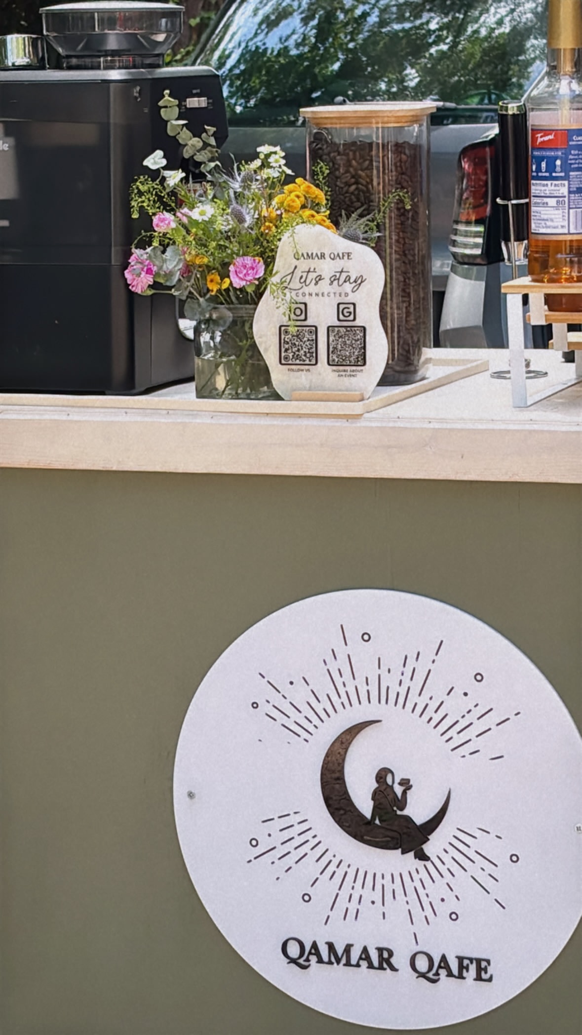 Event photo featuring drinks and setup